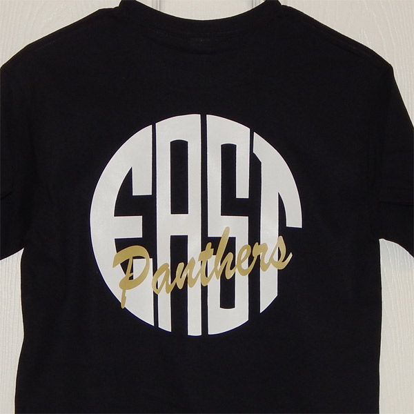 monogrammed panther shirts
