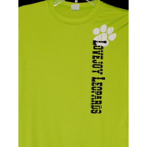 2015 Split Lovejoy Leopards And Paw Long Sleeve Dry Fit Shirt St350ls